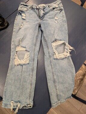 Distressed Jeans!